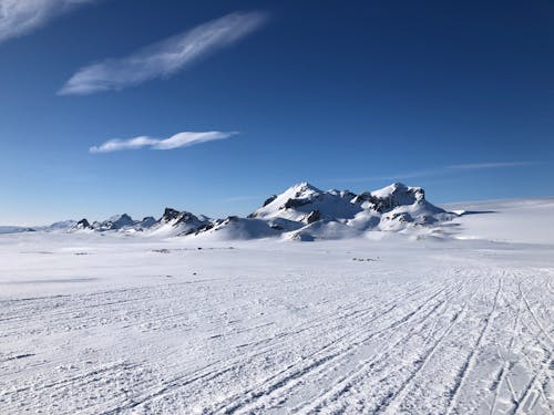 Gratis stockfoto met bergen, bevroren, blauwe lucht