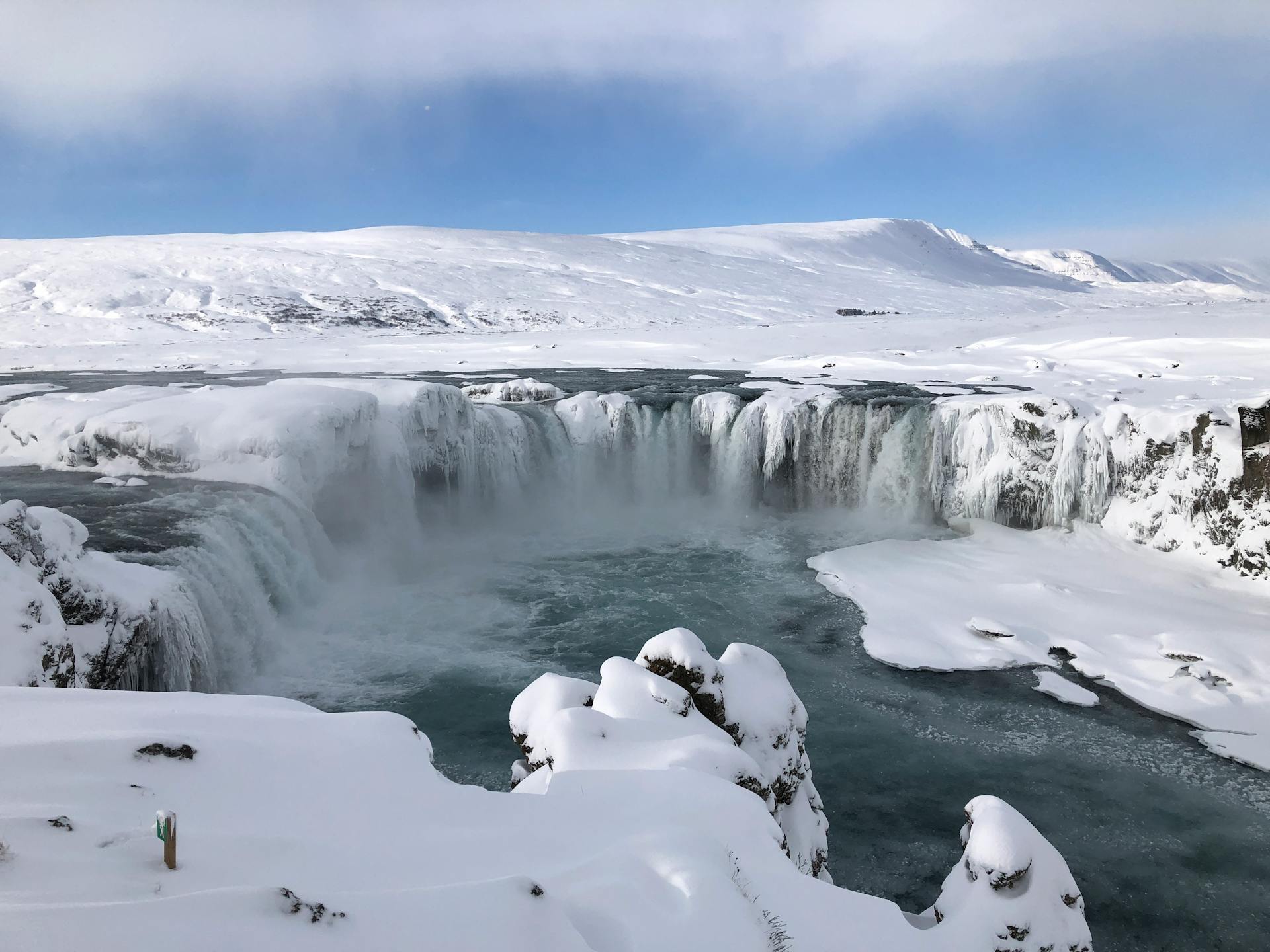 Godafoss Waterfall on Iceland