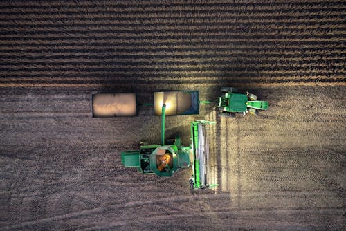 Free stock photo of combine, djiglobal, drone photography