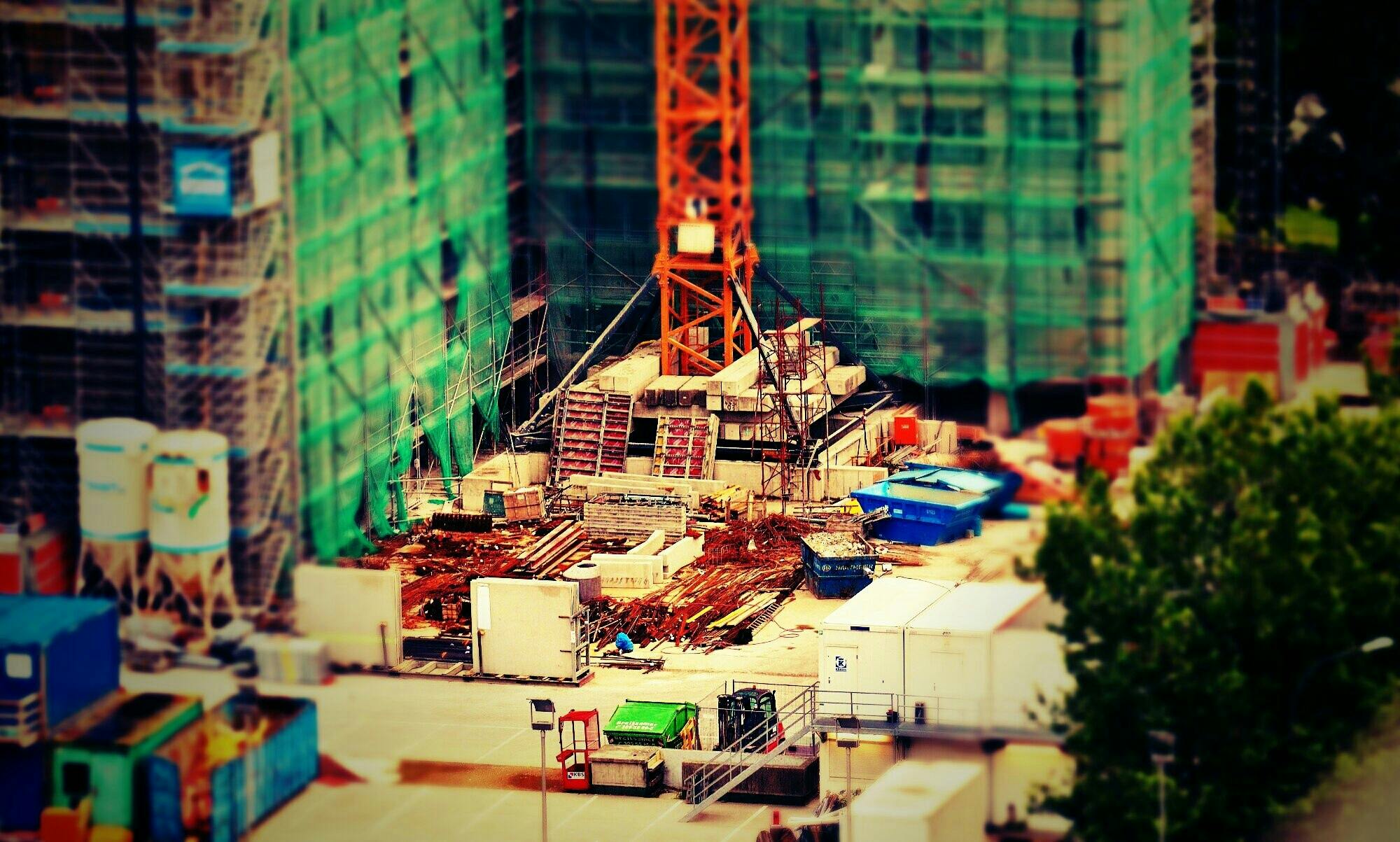 Construction Site Miniture