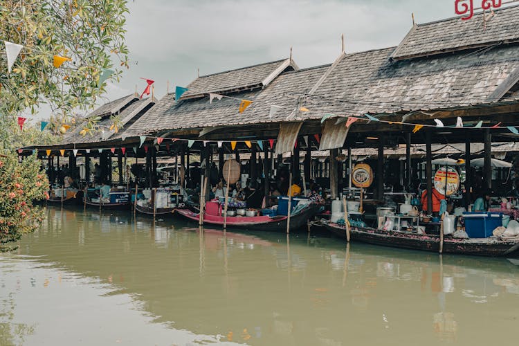 A Building By A River 