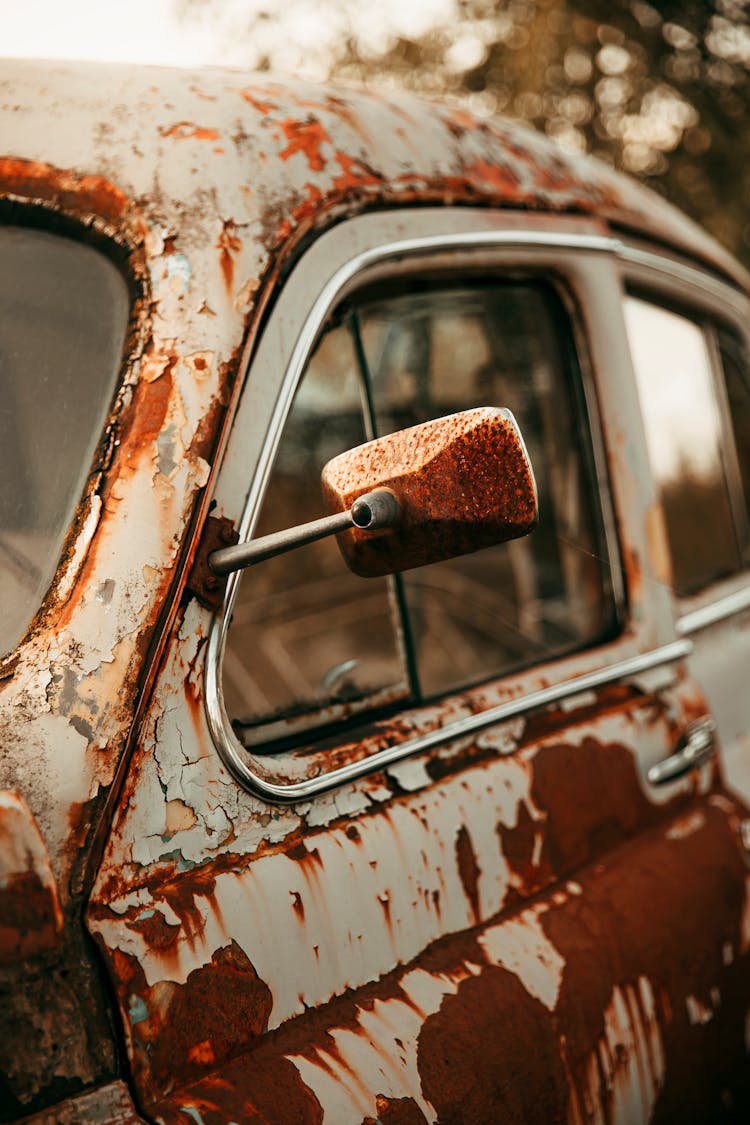 Rusty, Vintage Car Wreck