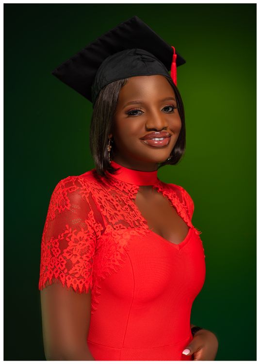 A Woman in a Red Dress and an Academic Cap Free Stock Photo A Woman in a Red Dress and an Academic Cap Free Stock Photo