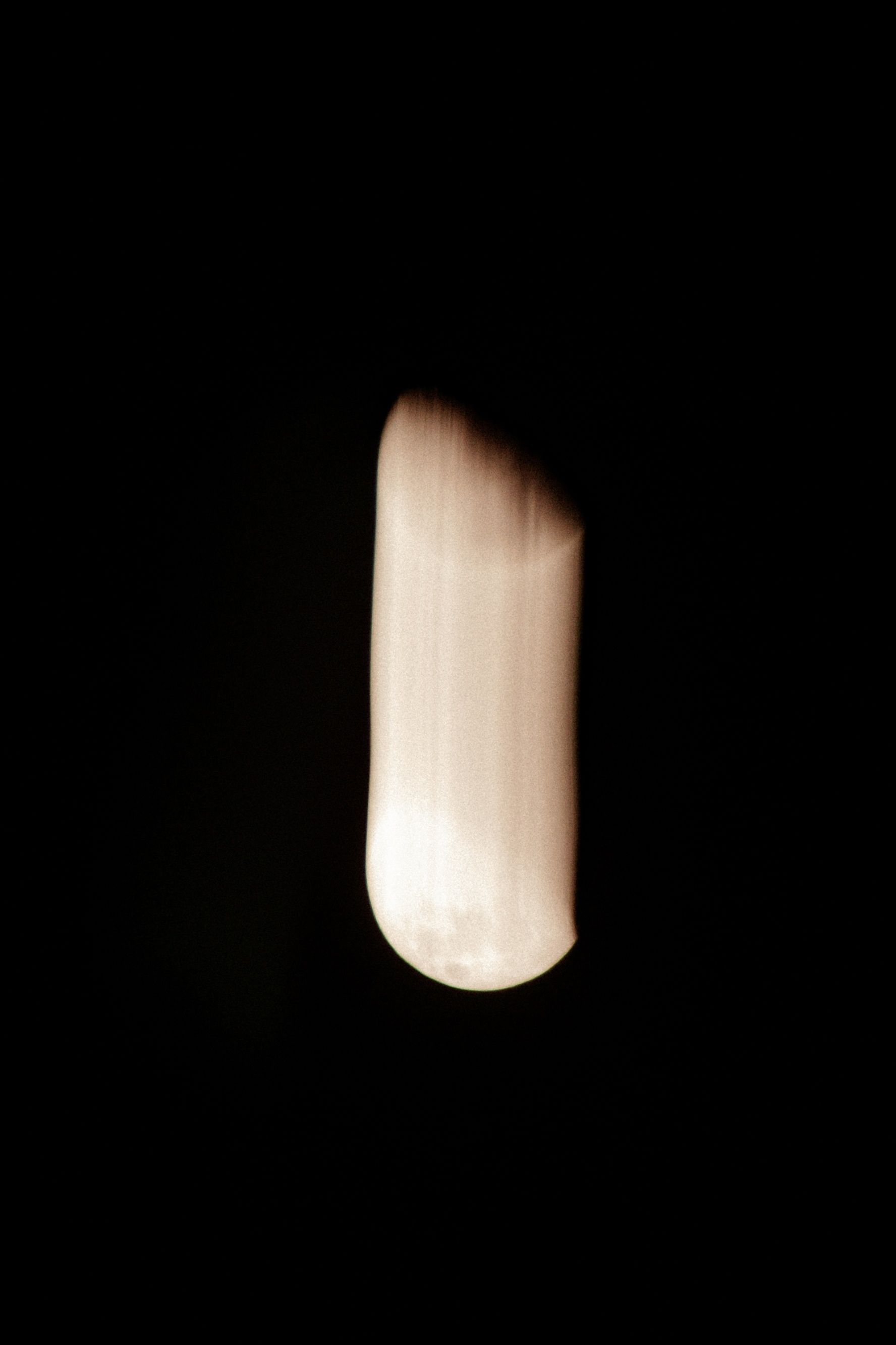 Moon Blur On Night Sky Free Stock Photo