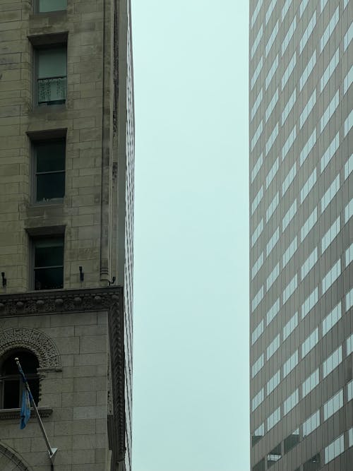 Free Old and Modern office Buildings Stock Photo