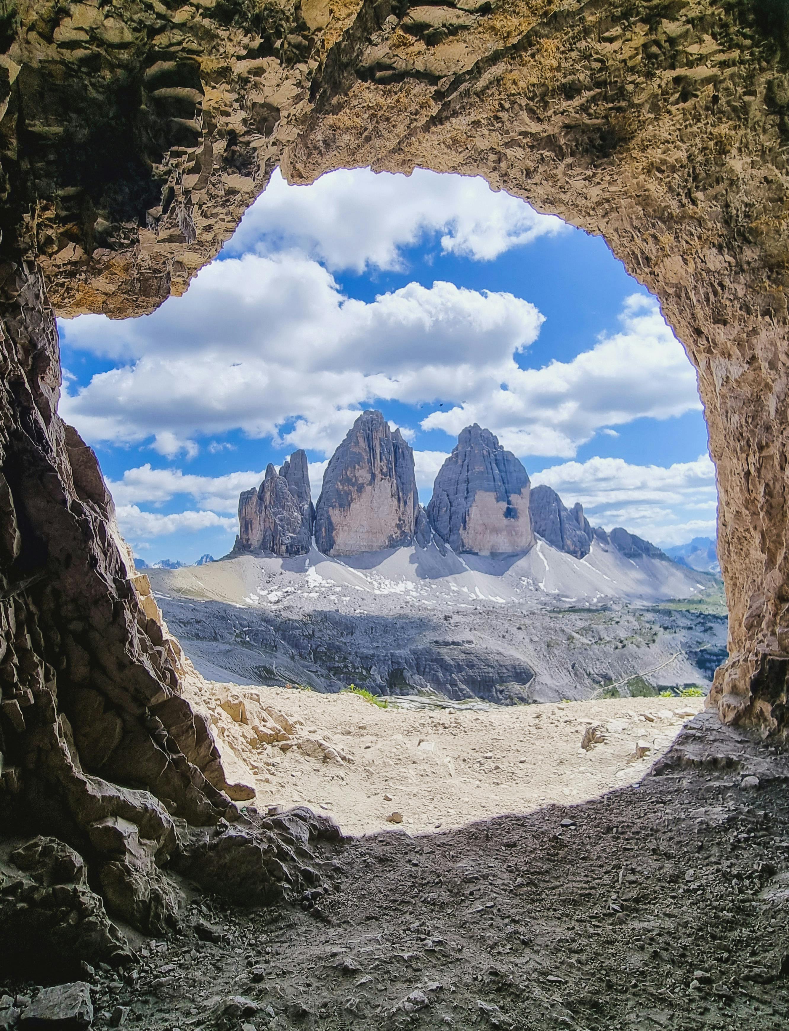 rock formations in dolomite