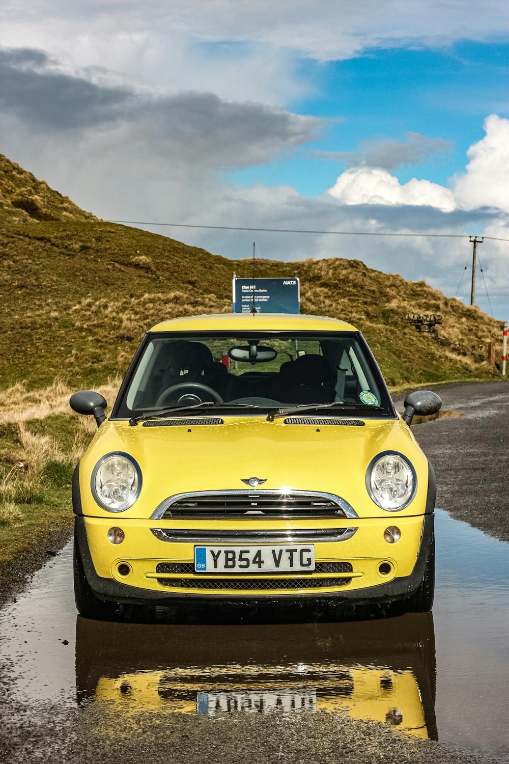 Yellow Mini Cooper Car · Free Stock Photo