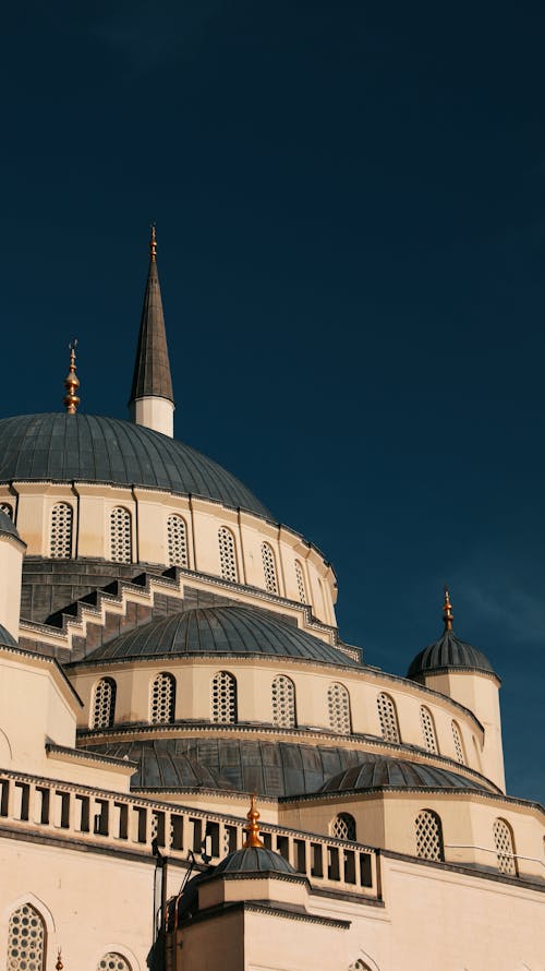 açık hava, bina, cami içeren Ücretsiz stok fotoğraf