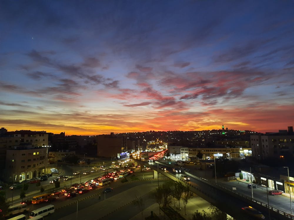 Foto profissional grátis de à noite, céu bonito, céu cinematográfico