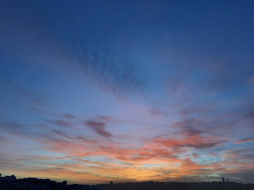 Foto stok gratis awan, langit yang indah, matahari terbit awal
