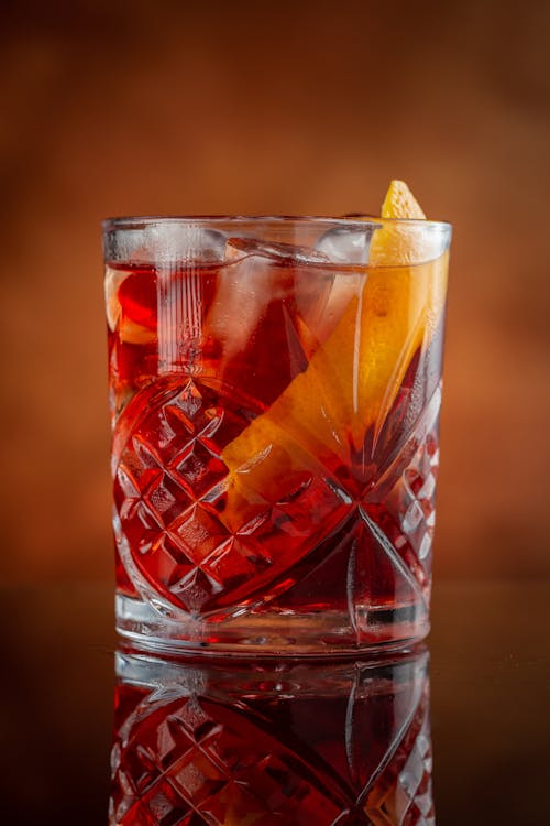 Close-up of a Red Cocktail 