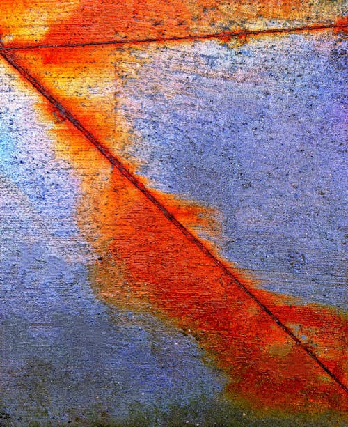 Free stock photo of abstract art, orange, paint Stock Photo