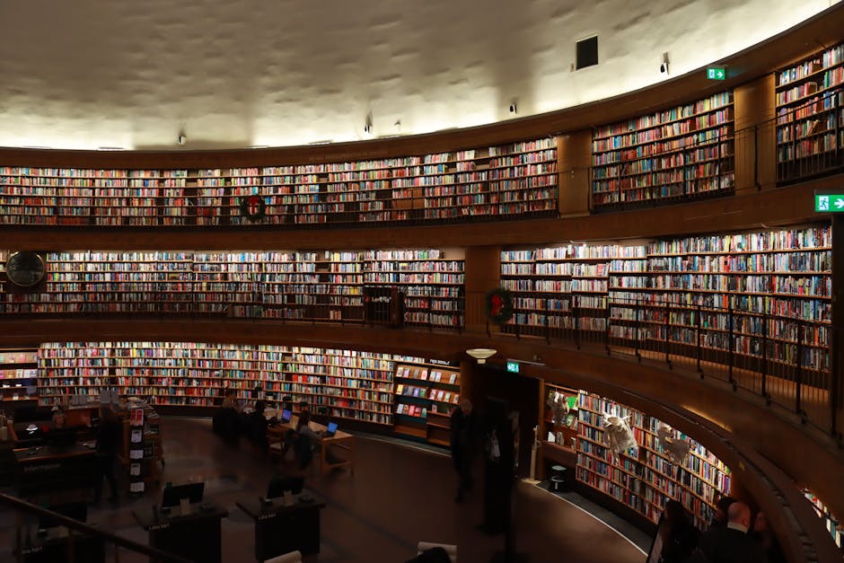 Stockholm City Library - best libraries in america