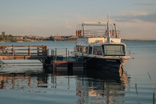 Free stock photo of blue, boat, dawn