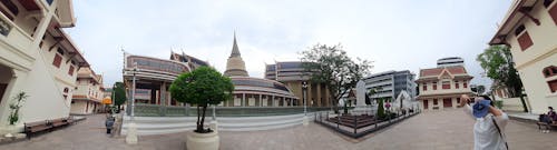 antik mimari, Bangkok, Panoramik manzara içeren Ücretsiz stok fotoğraf