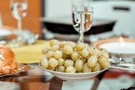 Shallow Focus Photography Of Green Grapes