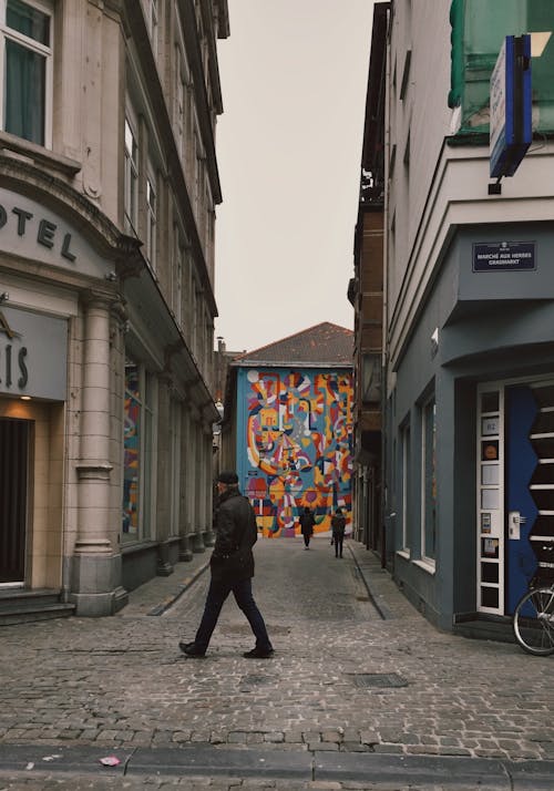 Alley in Brussels