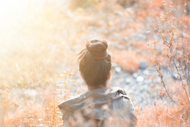 Woman In A Bun