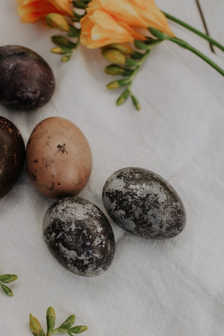 Eggs And Flowers