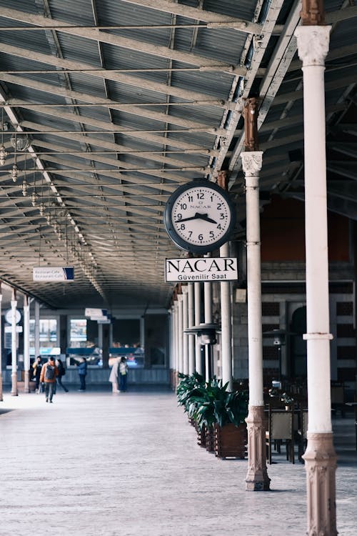 Clock at a Railway Station 