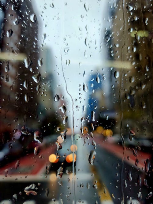 Free stock photo of manhattan, midtown, raining