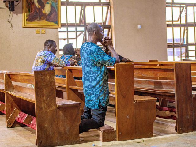 People in prayer