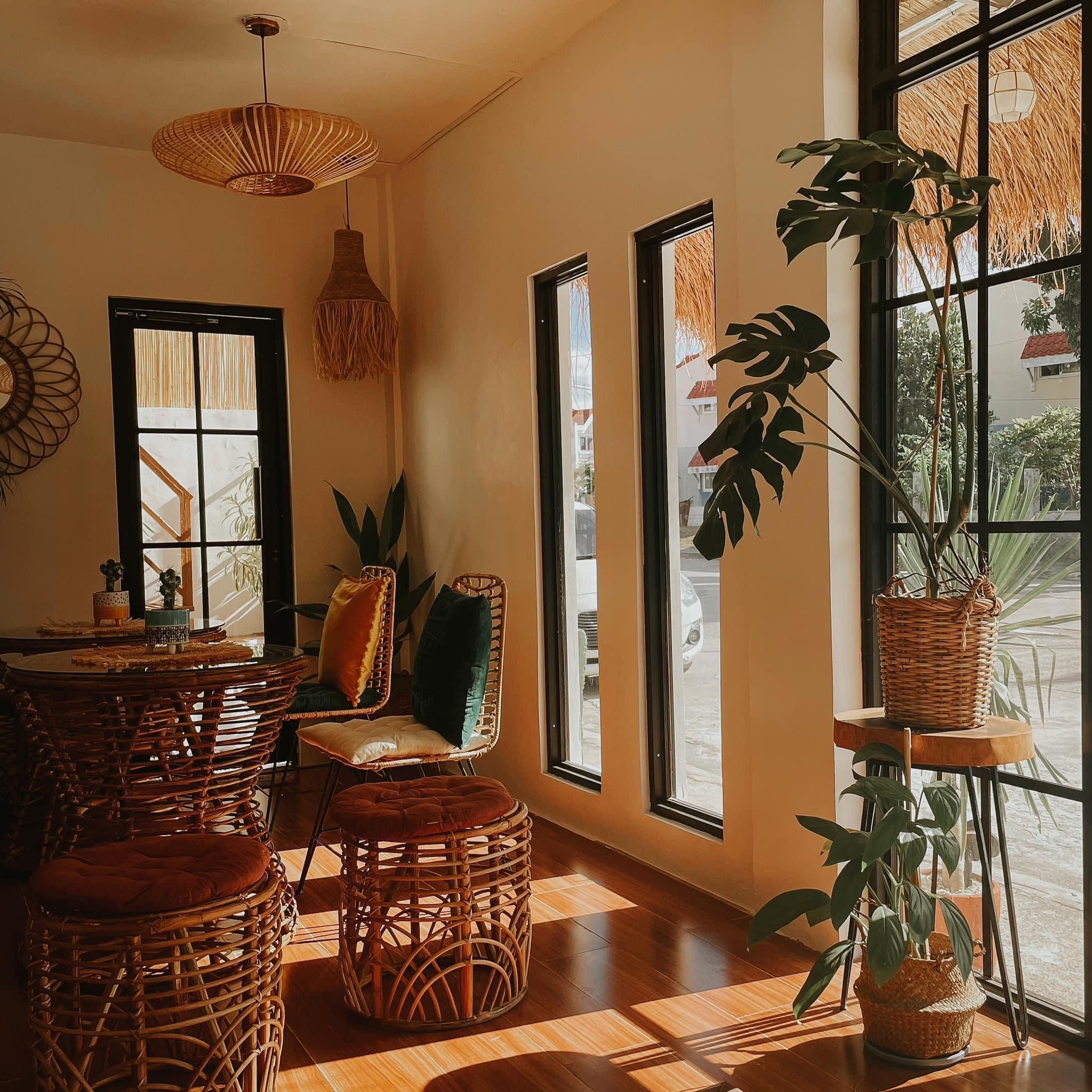 Interior Of Spacious Modern Living Room Free Stock Photo