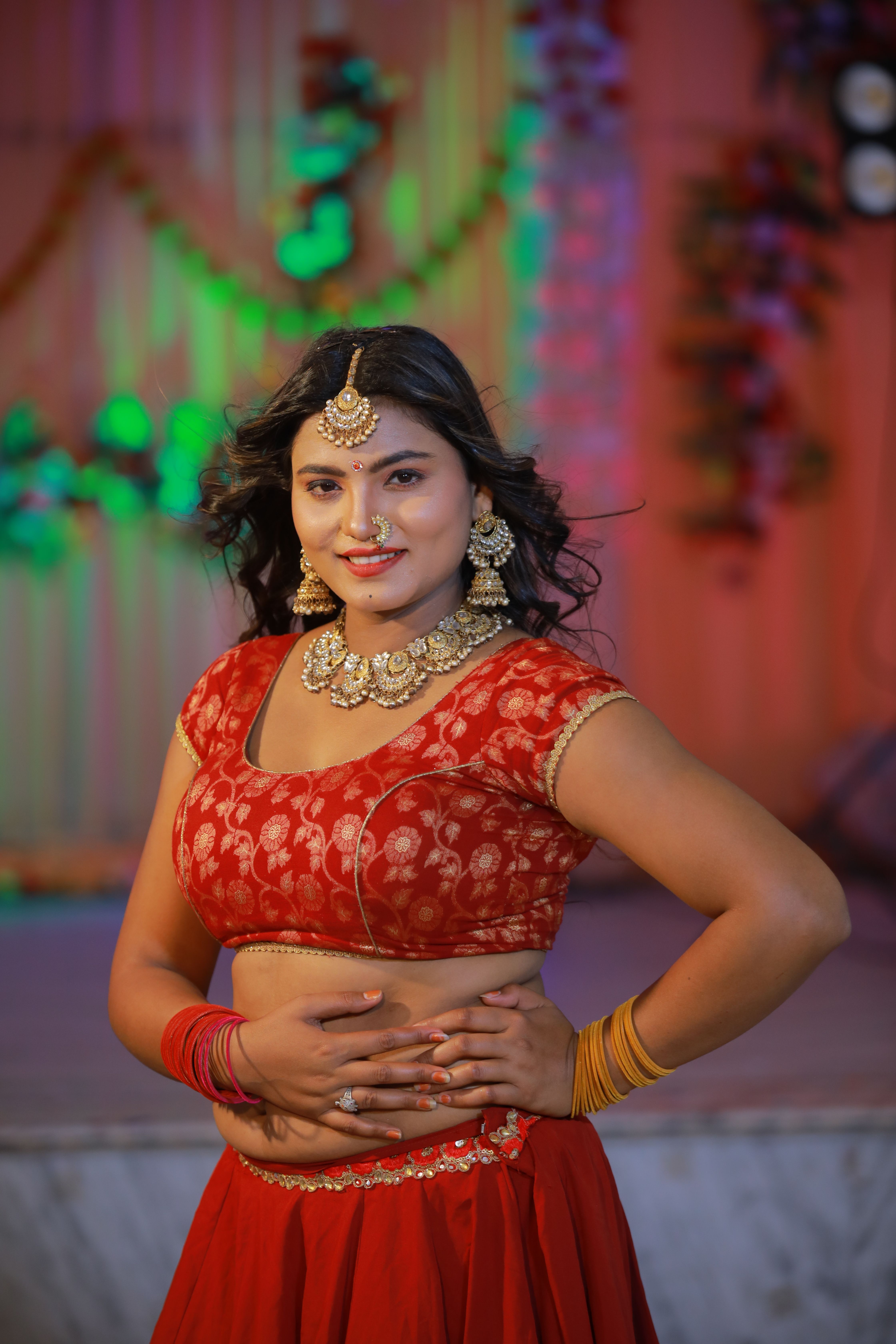Smiling Woman in Traditional Clothing · Free Stock Photo