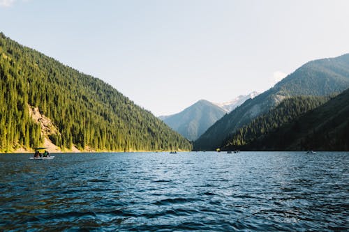 Fotos de stock gratuitas de a orillas del lago, agua, cerros