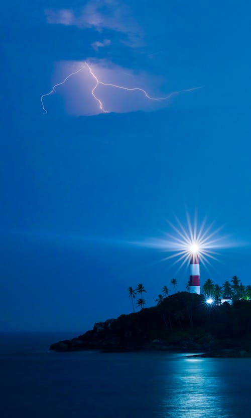 Základová fotografie zdarma na téma maják, moře, pláž