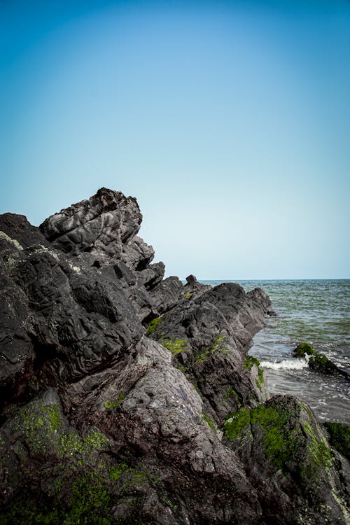 Rocks by a Sea 