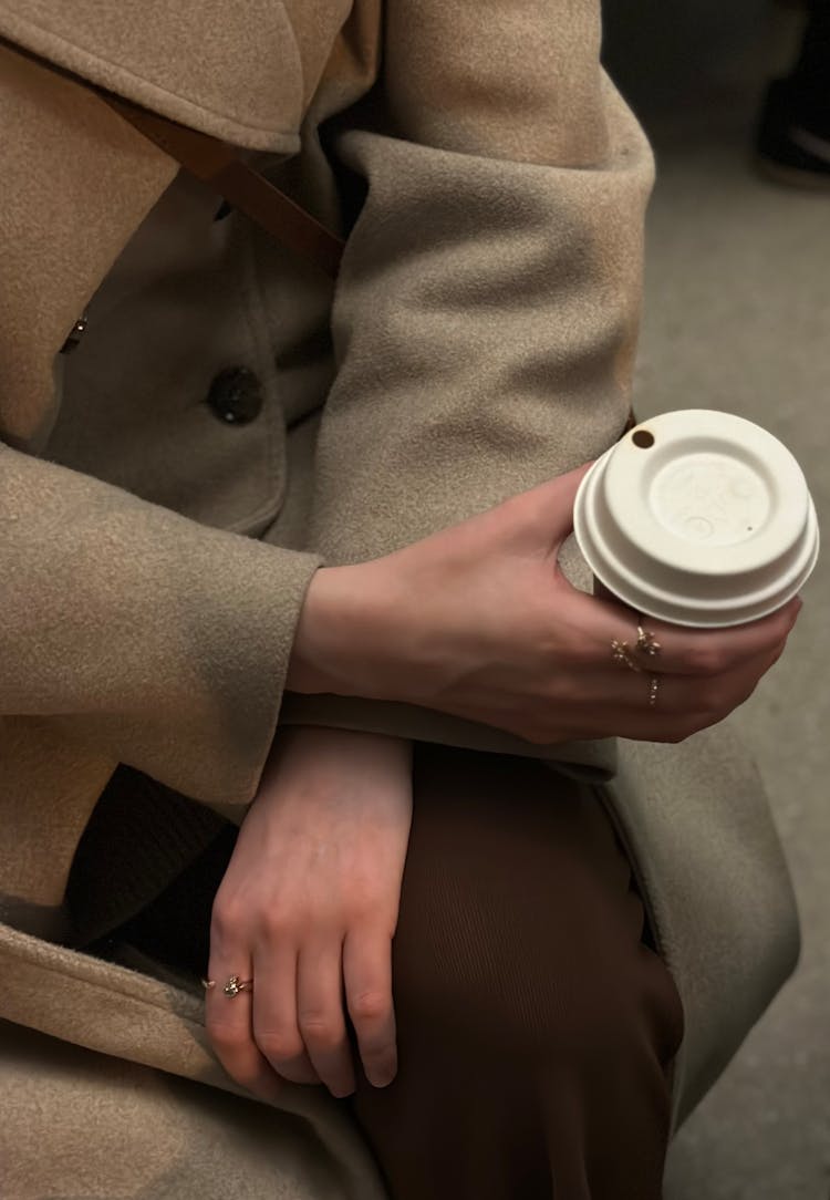 Woman Hands Holding Cup