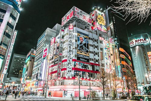 Tokyo Japan in Night Time