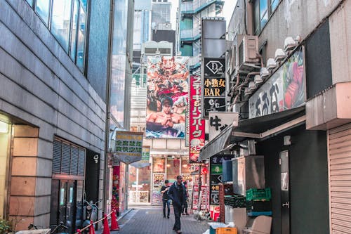 People Walking At The Street