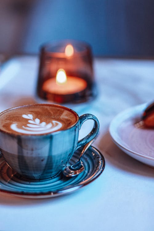 Základová fotografie zdarma na téma caffè latte, detail, káva