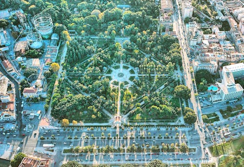 Základová fotografie zdarma na téma centrum města, Itálie, letecký snímek