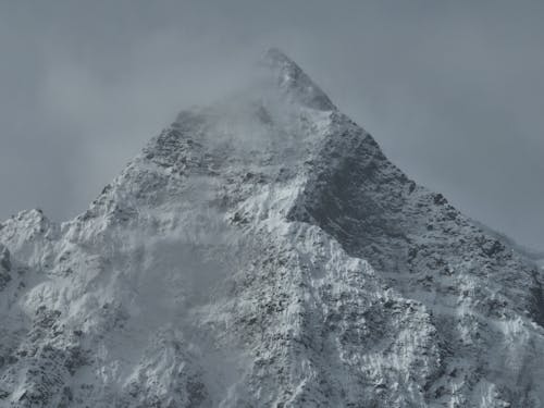 Mountain Covered with Snow 