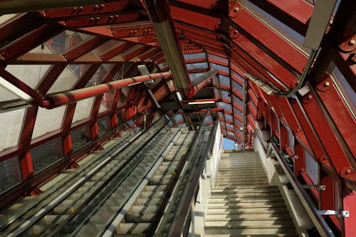 內部, 樓梯, 現代建築 的 免費圖庫相片