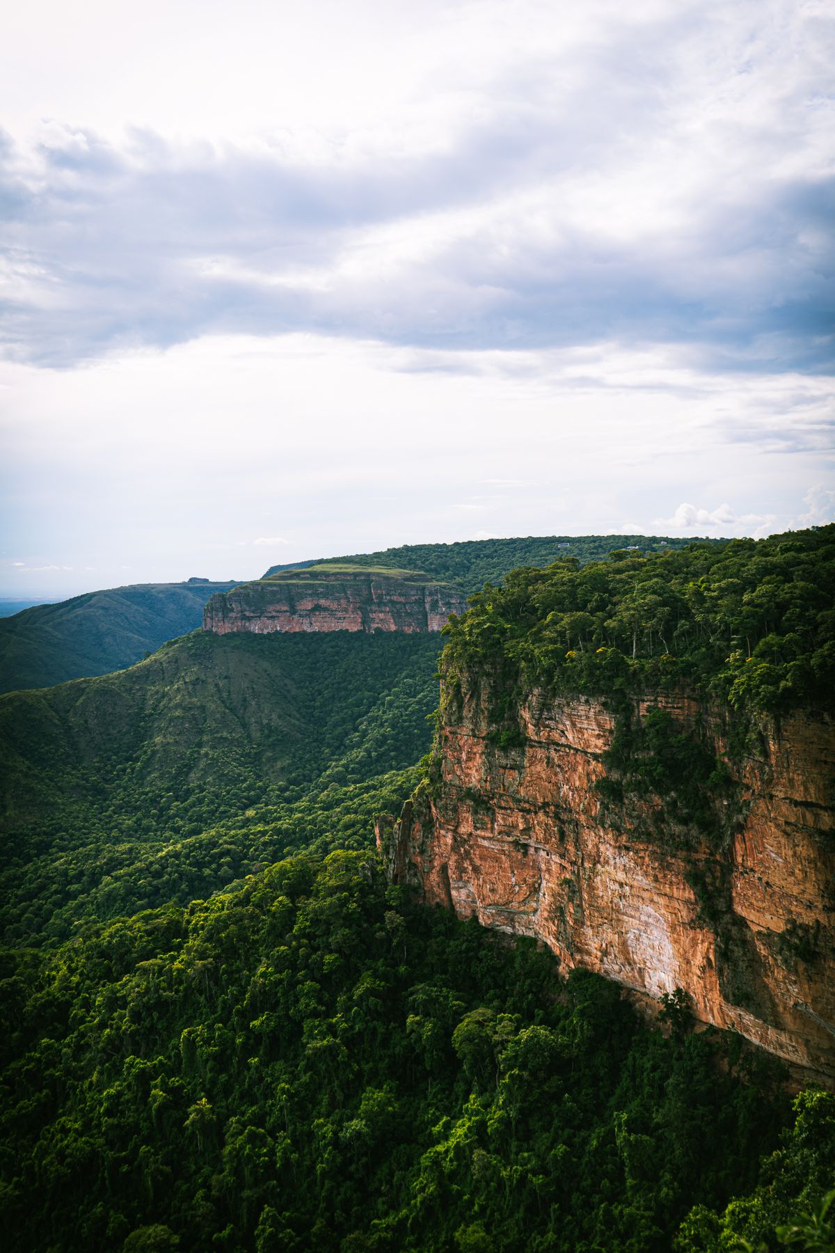 Penhascos do Parque Nacional de Chapada dos Guimarães