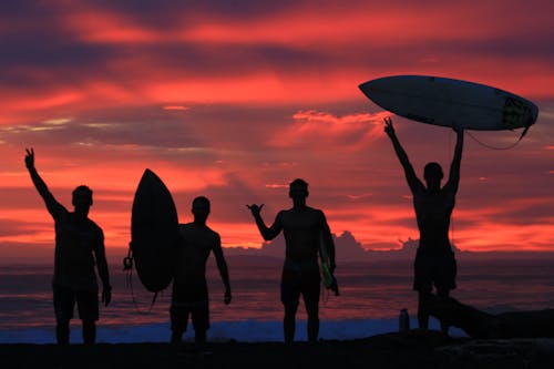 Gratis lagerfoto af costa rica, solnedgang, solnedgang strand