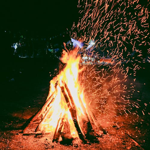 Gratis stockfoto met aangebrand, beweging, bonfire
