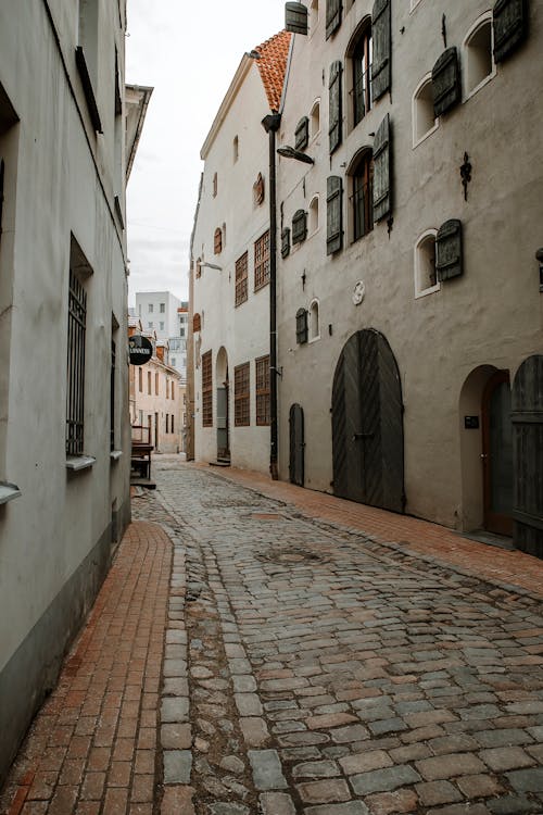 Cobblestone Street in Old Town