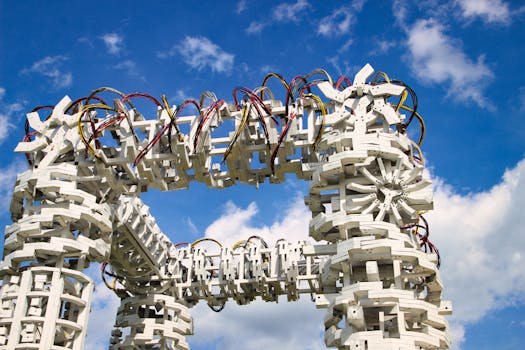 Immagine gratuita di acciaio, Adobe Photoshop, architettura