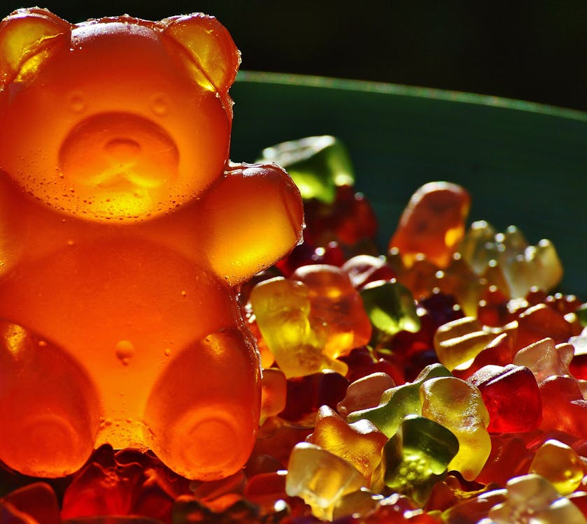 Free Closeup Photography of Gummy Bears Stock Photo
