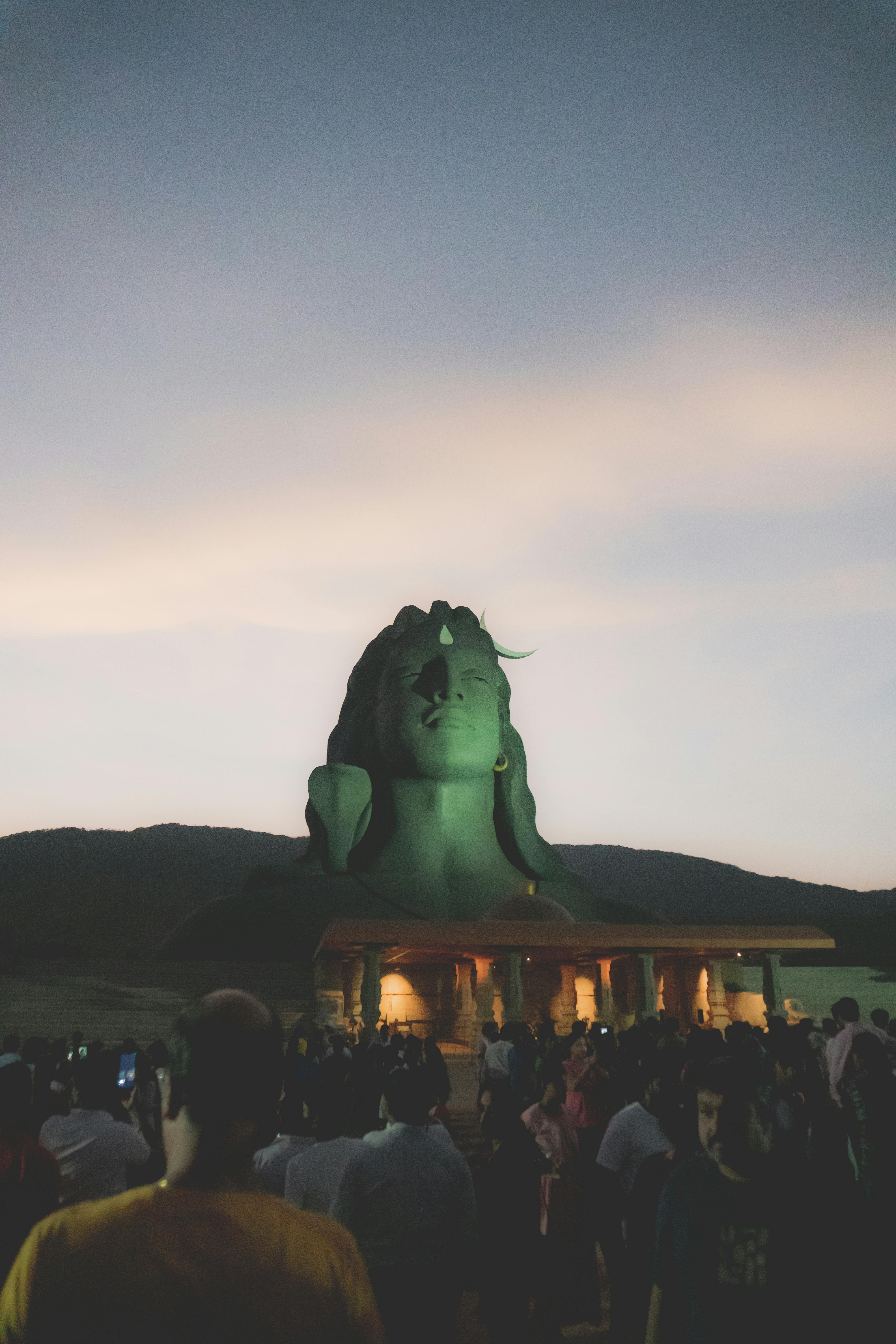 Adiyogi Shiva statue Chikkaballapur | #shorts #Sadhguru - YouTube