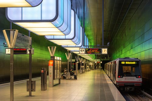 Modern Decoration on Metro Station