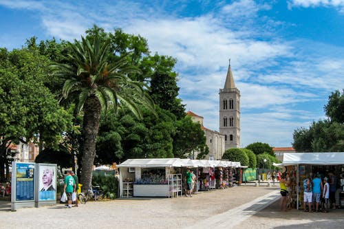 Church of Saint Donatus Tower in Zadar