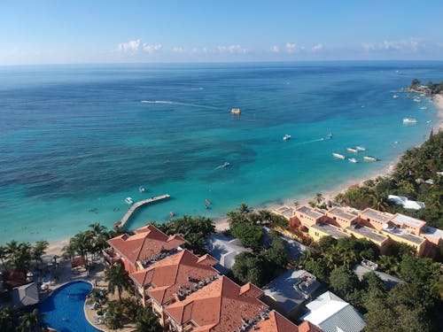 Free Resort Aerial View Stock Photo