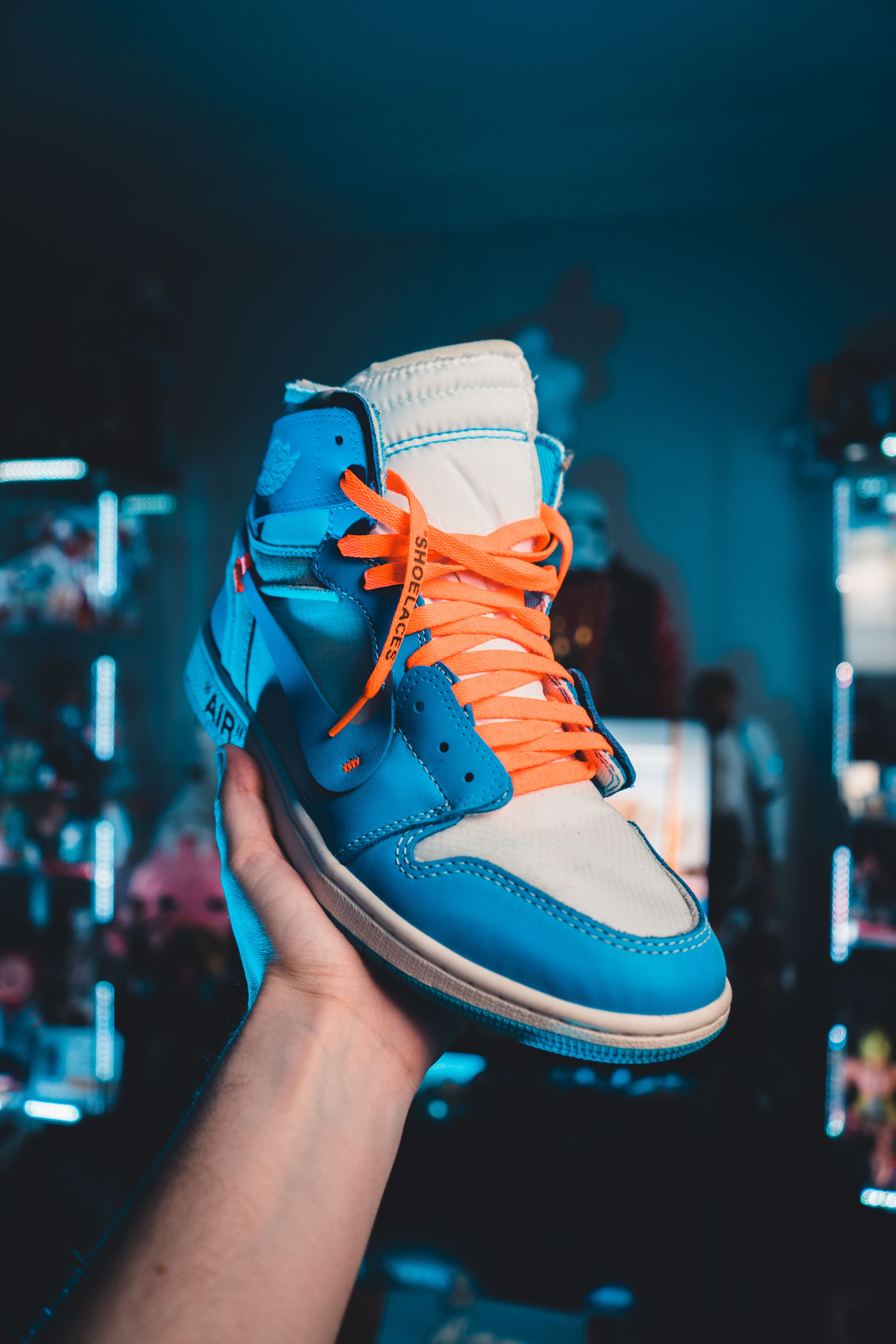 Kostenlos Kostenloses Stock Foto zu air jordan, basketballschuh, bunte turnschuhe Stock-Foto