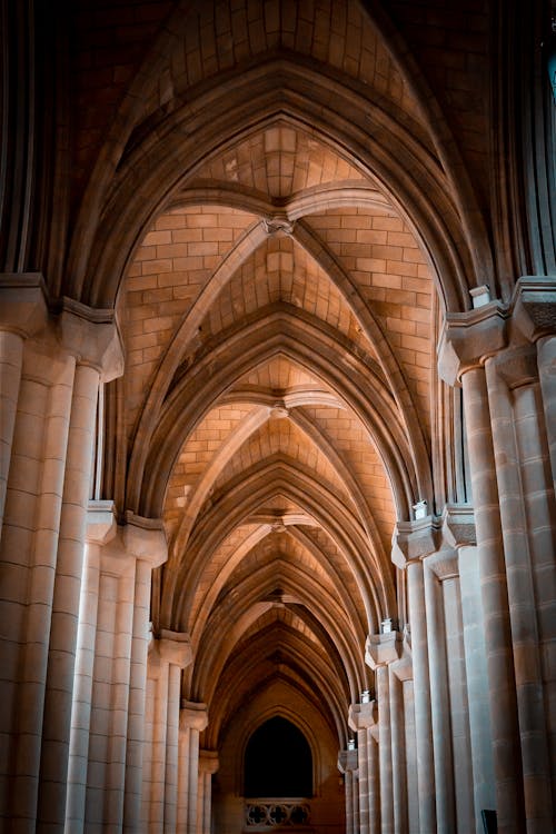 Monumental Interior of Almudena Cathedral